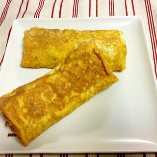 たまご焼き器でツナポテトオムレツ